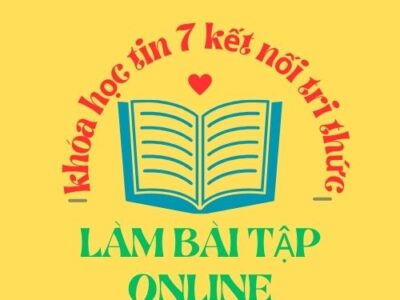 Khoá học online tin học lớp 7